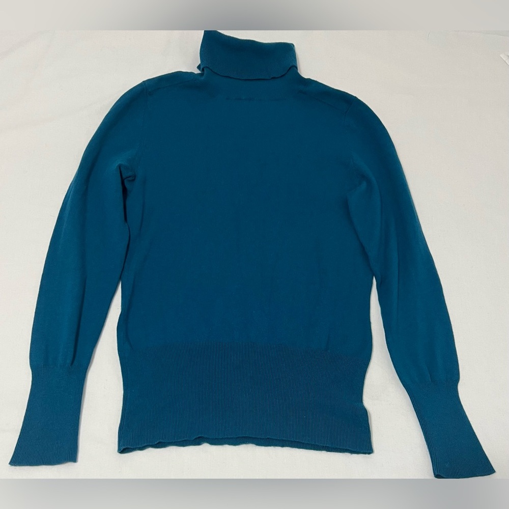 Banana Republic Silk Cotton Cashmere Turtleneck Sweater (Petite XS)